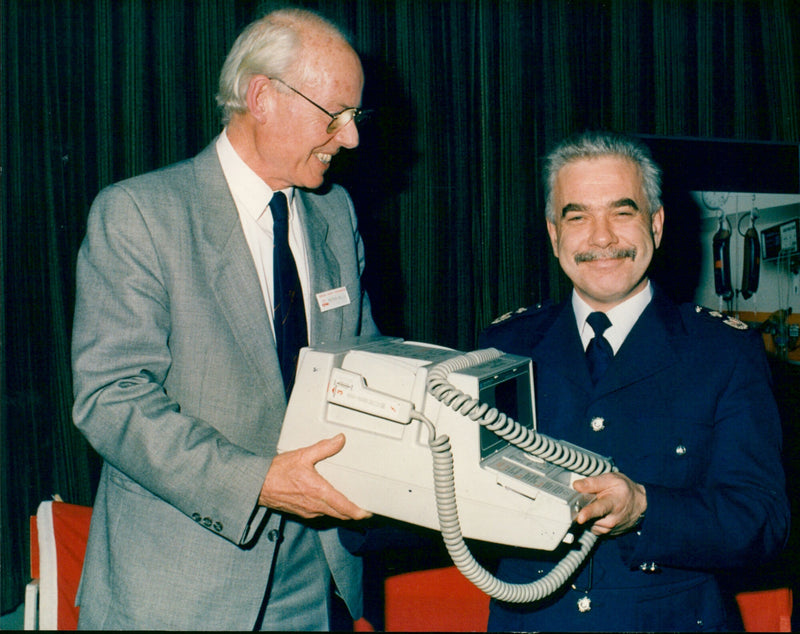 Peter Pelly and Brian Chambers - Vintage Photograph