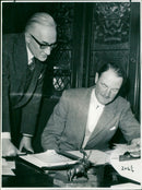 John Chamberlayne & Gerald Gale Burkitt - Vintage Photograph