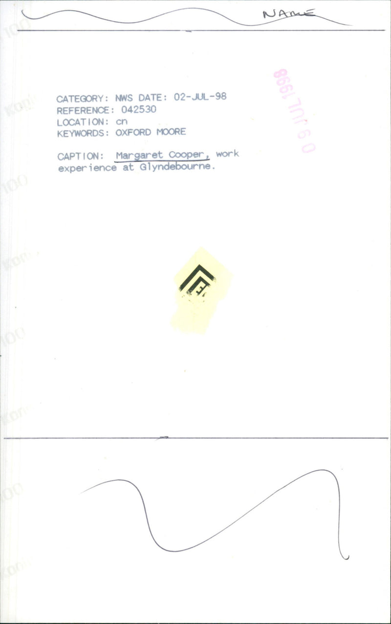 Margaret Cooper - Vintage Photograph