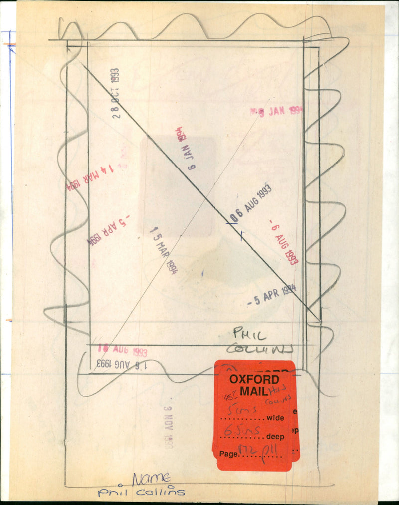 Phil Collins - Vintage Photograph