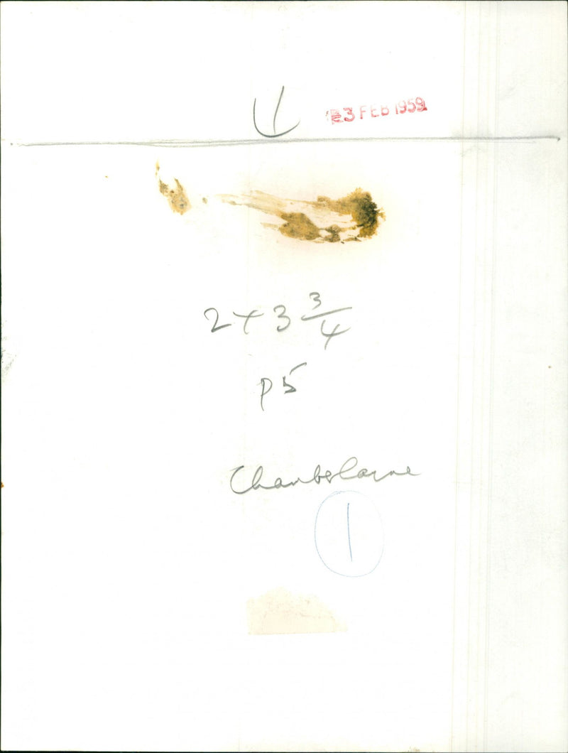 Chamberlayne - Vintage Photograph