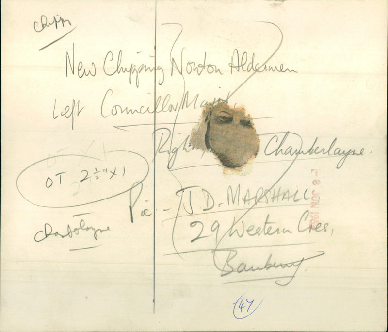 John Chamberlayne - Vintage Photograph