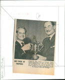 Colonel John Chamberlayne & Peter Heritage - Vintage Photograph