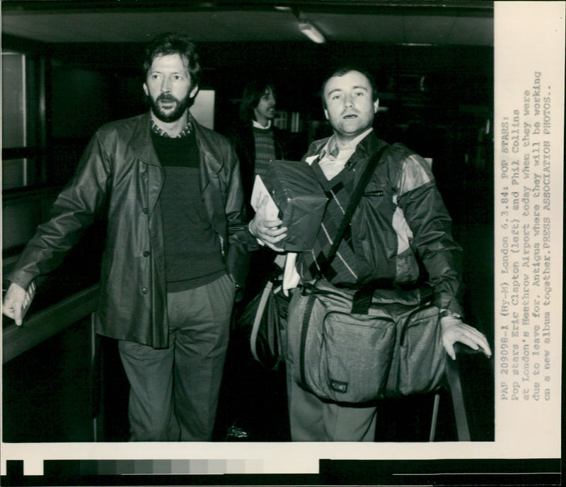 Phil Collins - Vintage Photograph