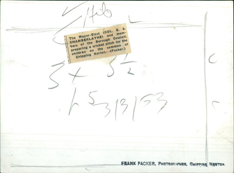 Col. E. S. Chamberlayne - Vintage Photograph