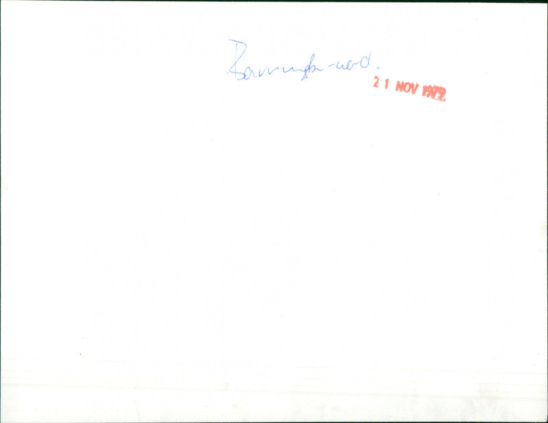 Barrington-Ward - Vintage Photograph