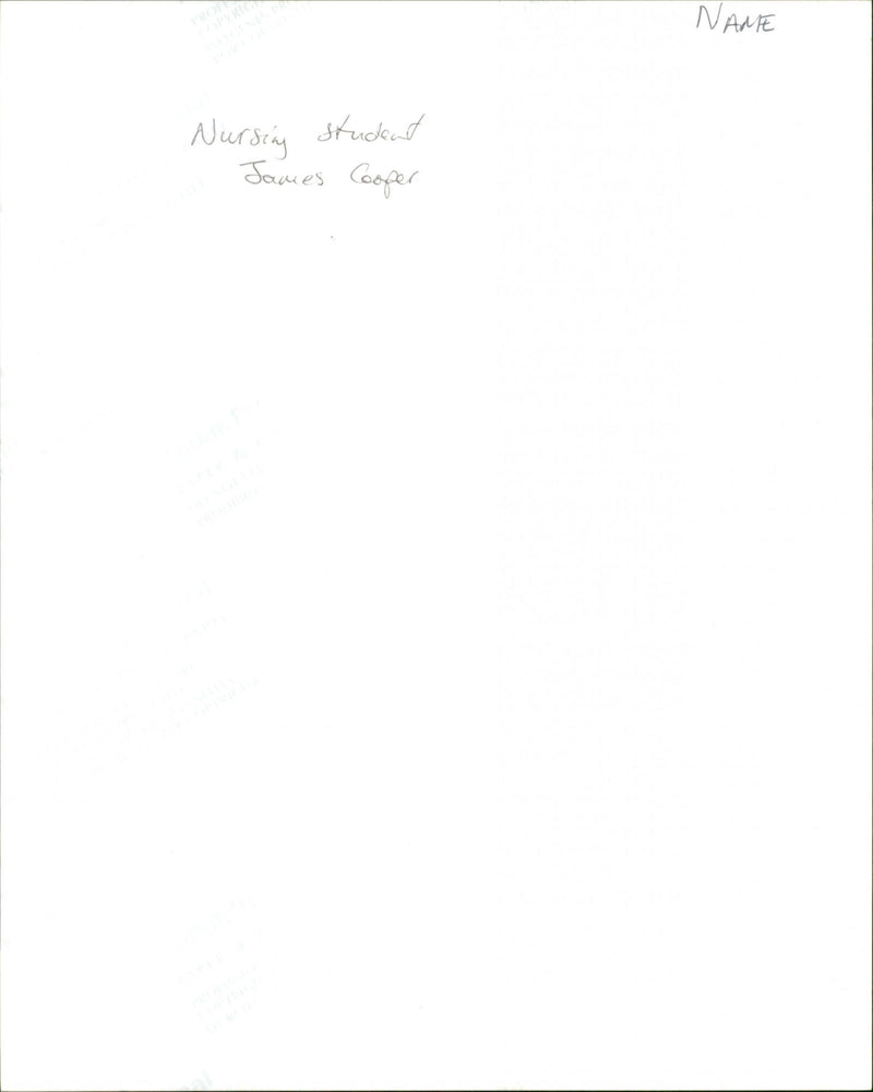 James Cooper - Vintage Photograph