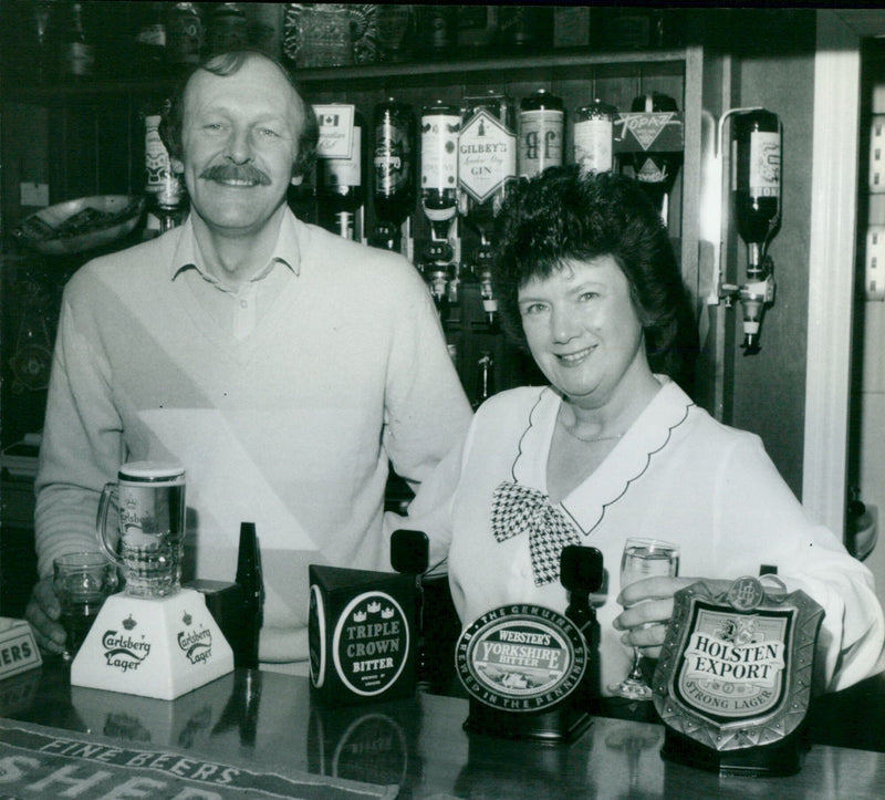 Ian and Pat Cooper - Vintage Photograph