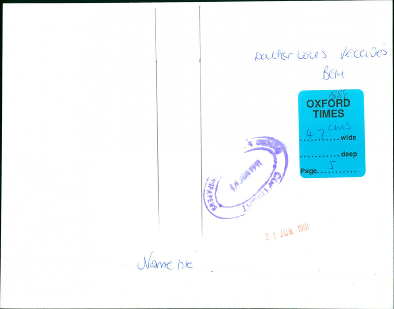 Walter Coles - Vintage Photograph