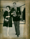 Joseph Cotten & Patricia Medina - Vintage Photograph