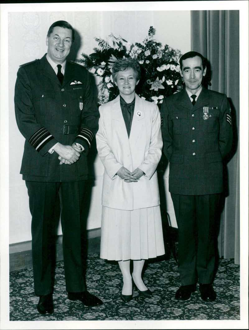 Gabriel Costello, Lynda Costello, Peter Harding - Vintage Photograph