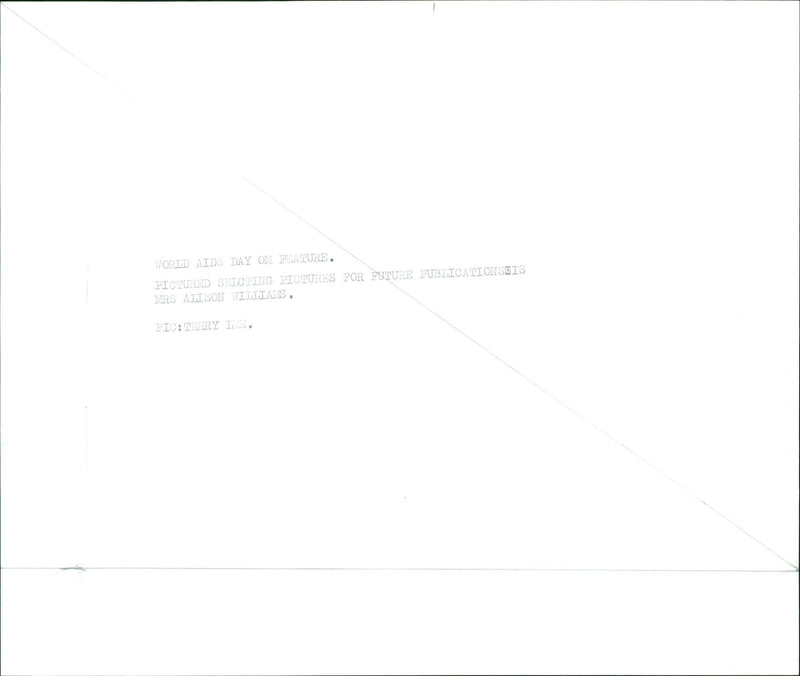 Alison Williams - Vintage Photograph