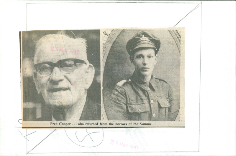 Fred Cooper - Vintage Photograph