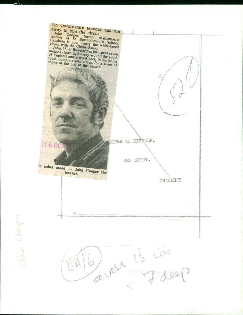 John Cooper - Vintage Photograph