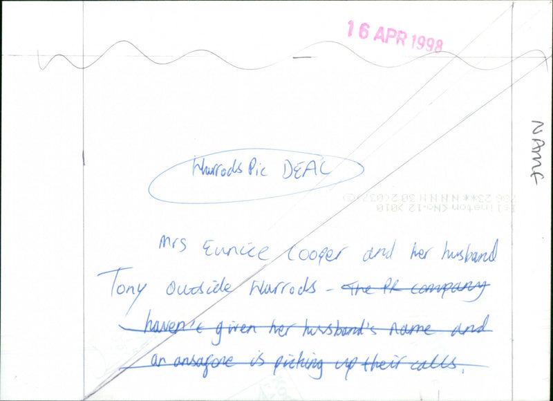 Eunice Cooper - Vintage Photograph