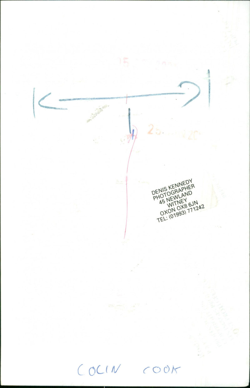 Colin Cook - Vintage Photograph