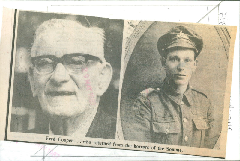 Fred Cooper - Vintage Photograph