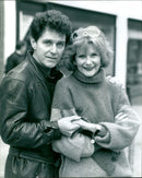 Alvin Stardust with co-star Anne Charleston - Vintage Photograph