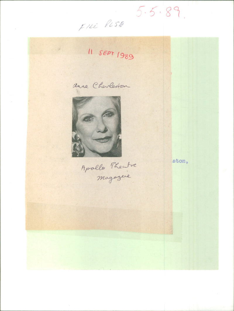 Jane Charleston - Vintage Photograph