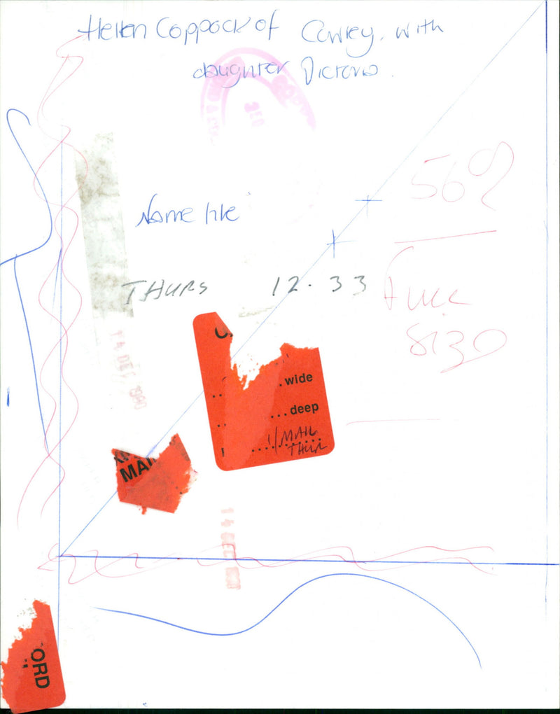 Helen Coppock - Vintage Photograph