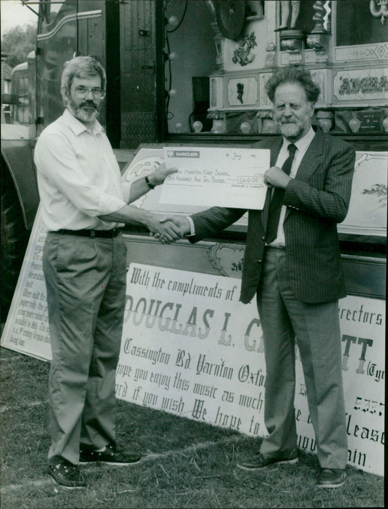 New Marston first school - Vintage Photograph