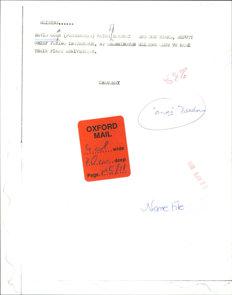 David Cowan - Vintage Photograph