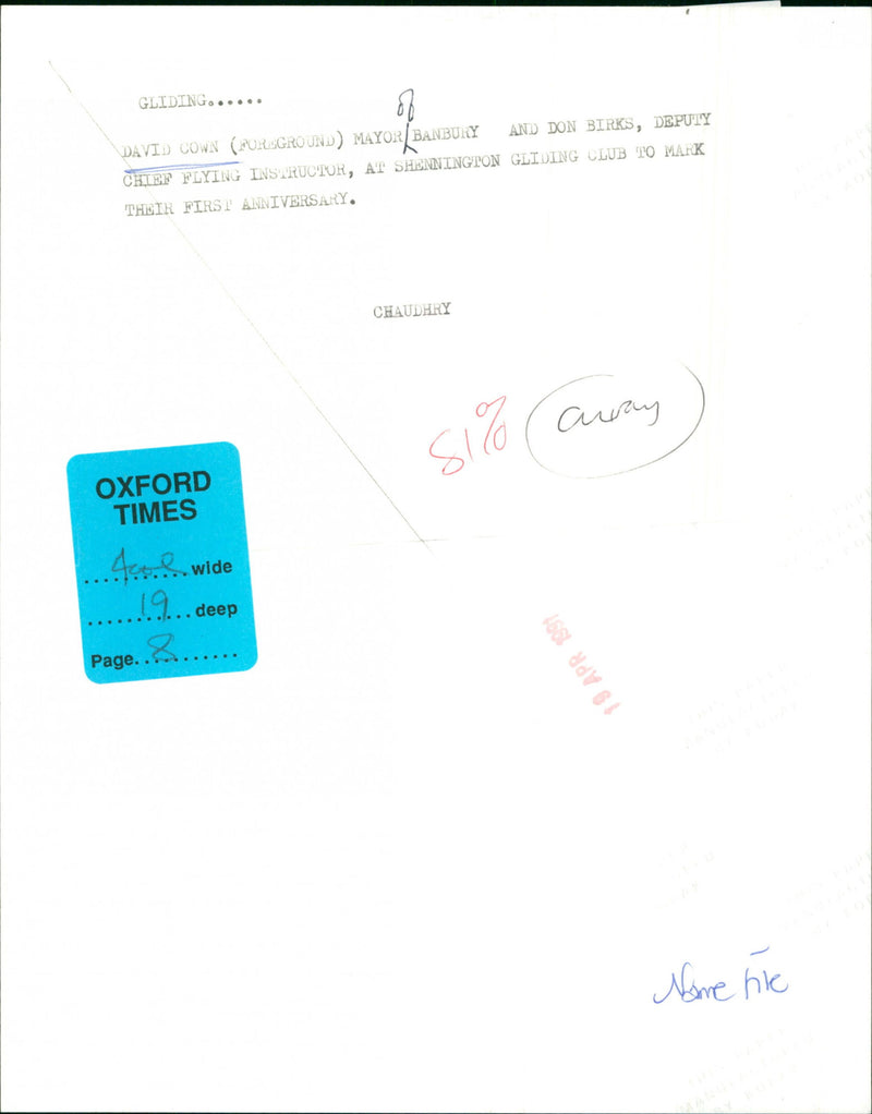 David Cowan - Vintage Photograph