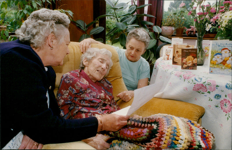 May Cooling - Vintage Photograph