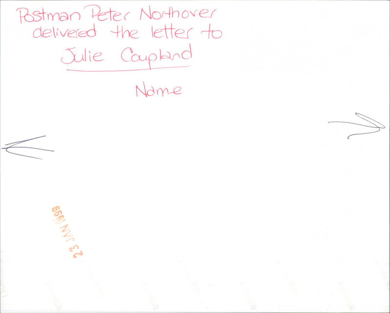 Julie Coupland - Vintage Photograph