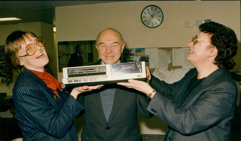 Mrs Maurice Coulter, retirement - Vintage Photograph