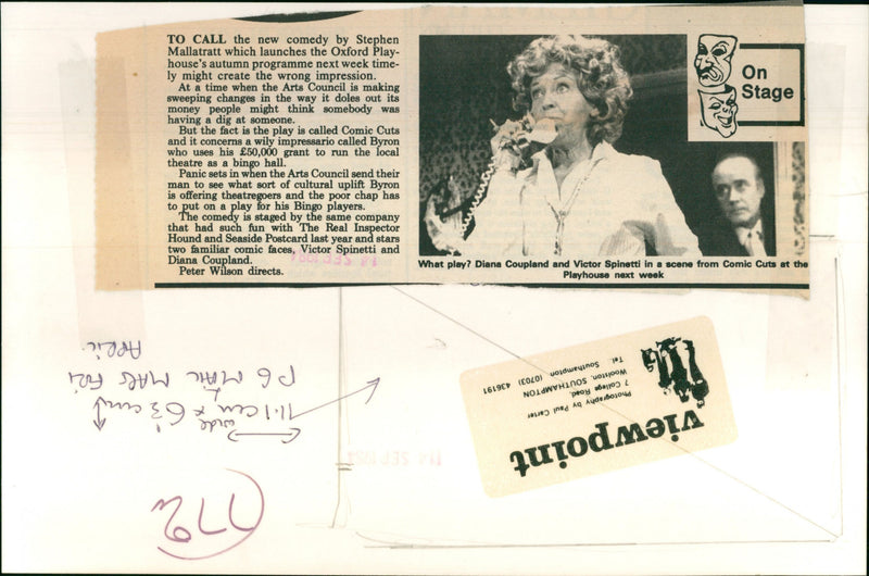 Diana Coupland - Vintage Photograph