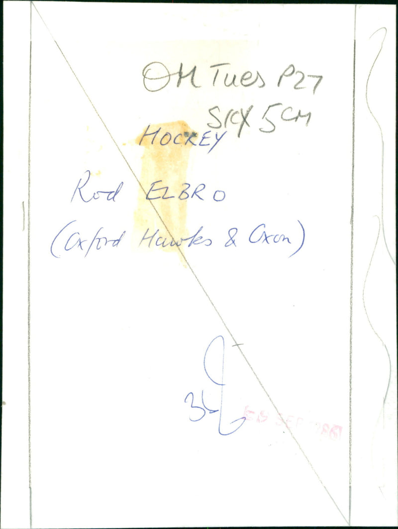 Rod Elbro - Vintage Photograph