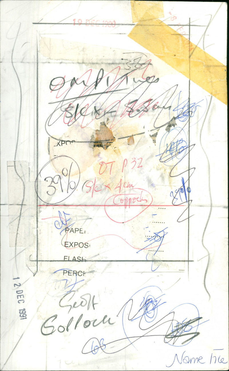 Geoff Coppock - Vintage Photograph