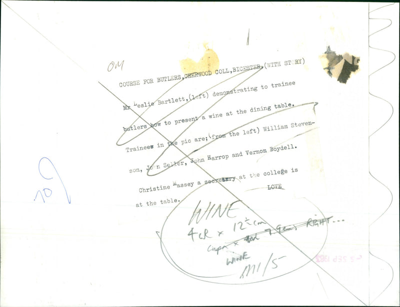 Leslie Bartlett - Vintage Photograph