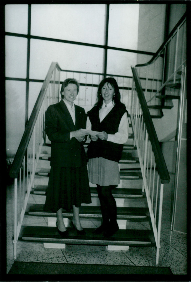 Hillary Coppen, Carol Penny - Vintage Photograph