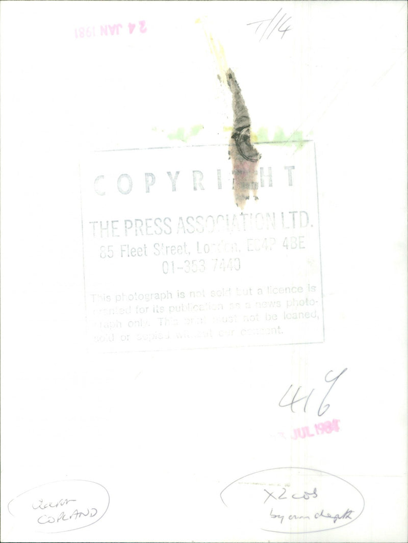 Aaron Copland - Vintage Photograph