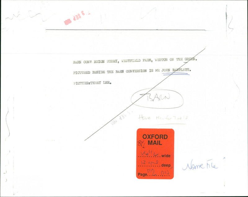 John Bartlett - Vintage Photograph