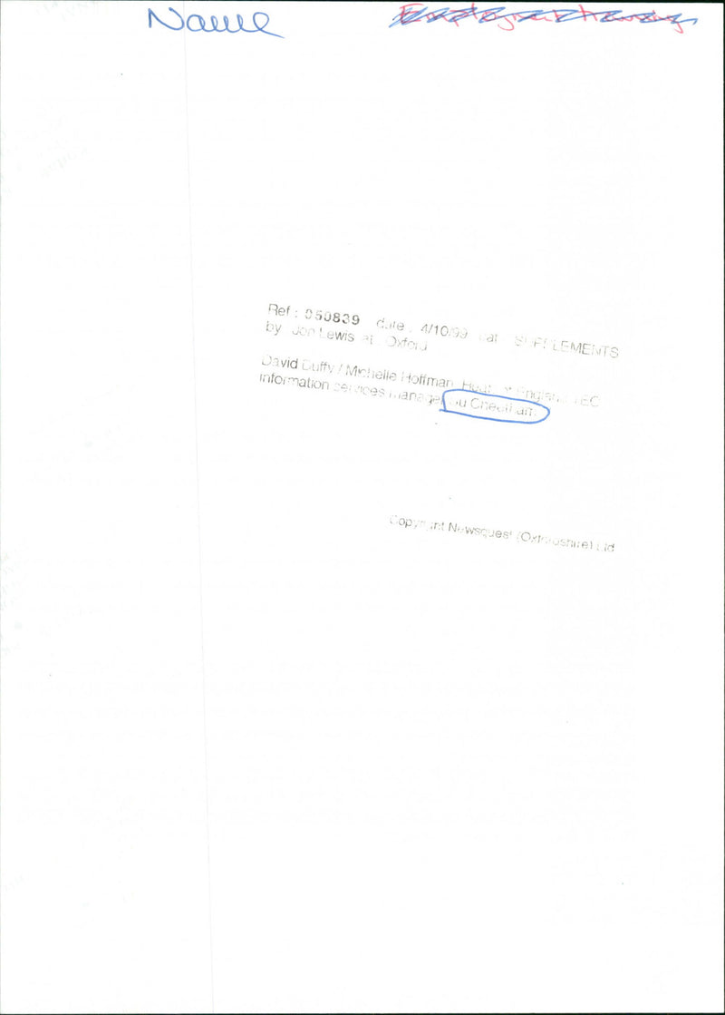 Su Cheetham - Vintage Photograph