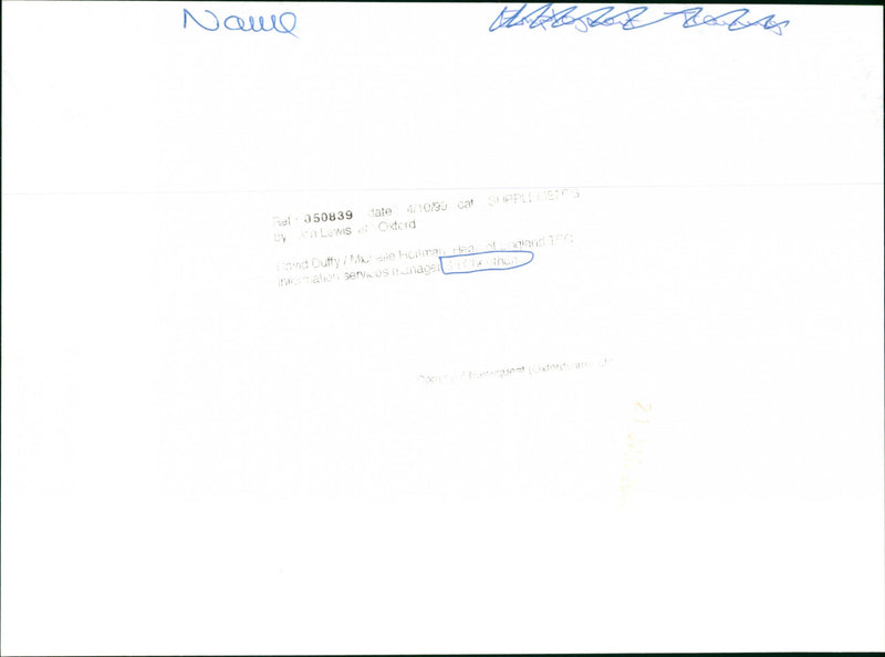 Su Cheetham - Vintage Photograph