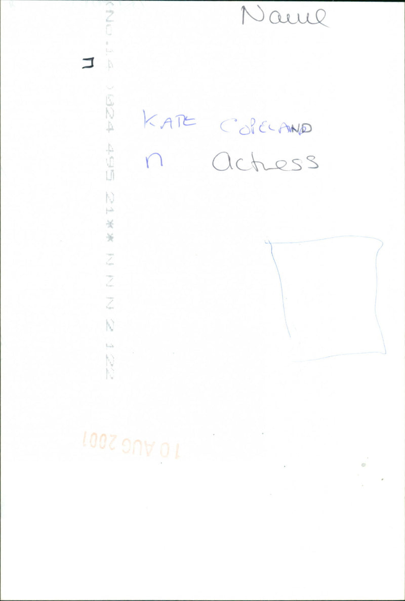 Kate Copeland - Vintage Photograph