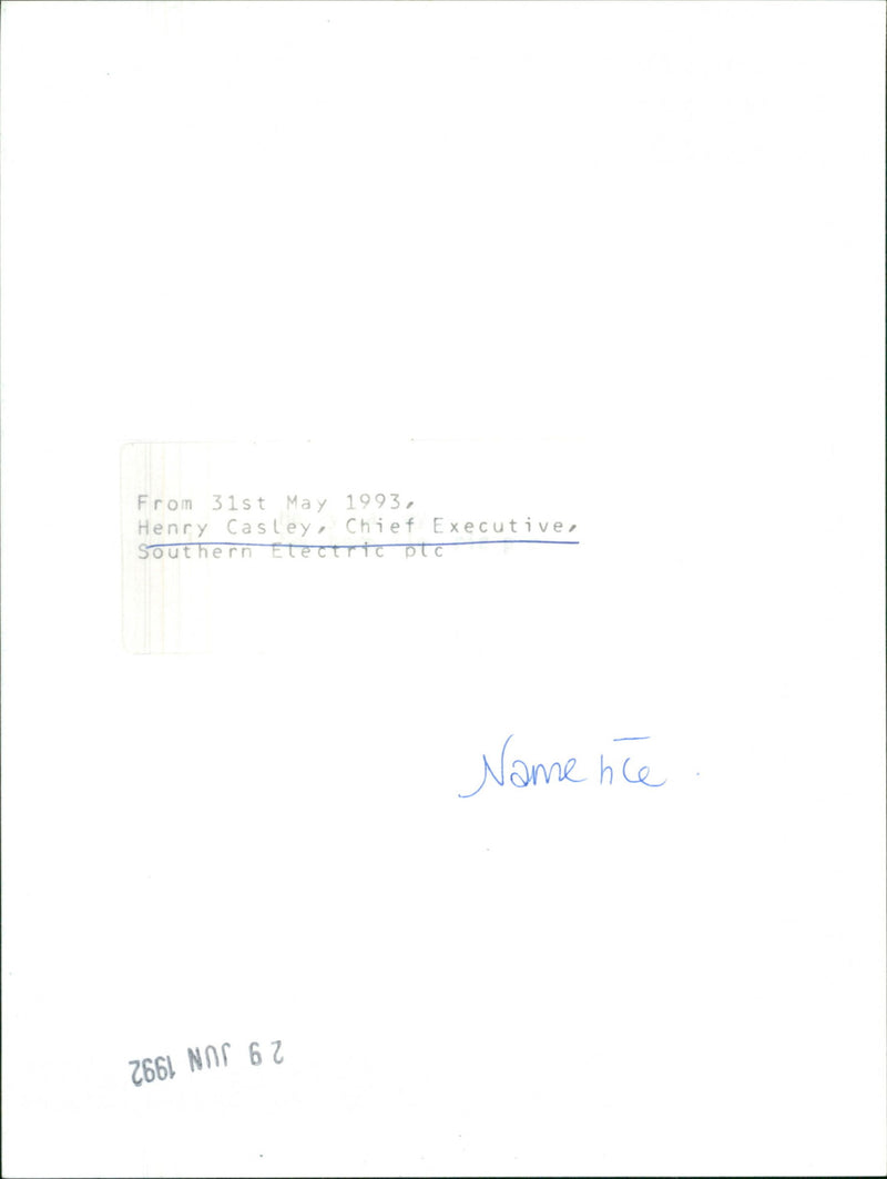 Henry Casley - Vintage Photograph