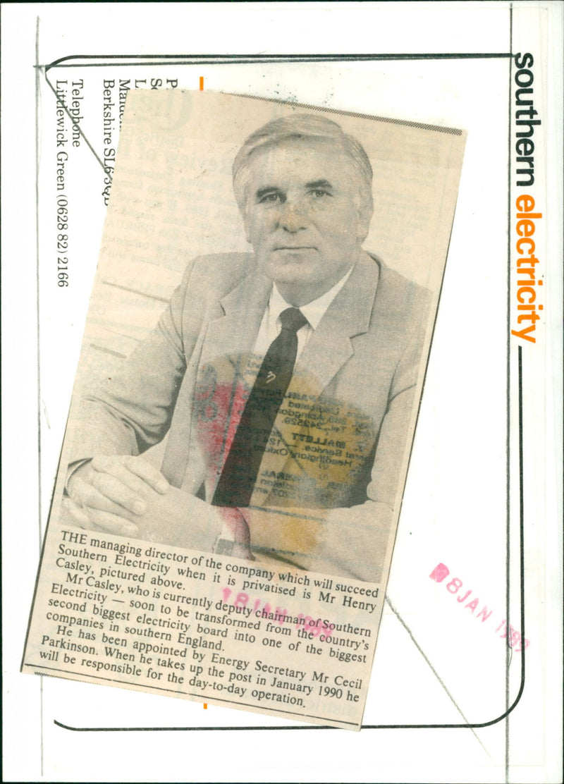 Henry Casley - Vintage Photograph