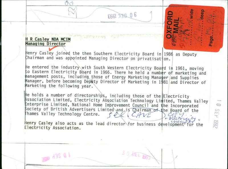 Henry Casley - Vintage Photograph