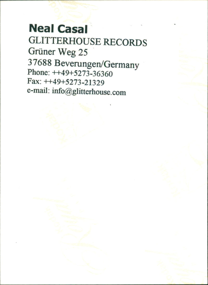 Neal Casal - Vintage Photograph