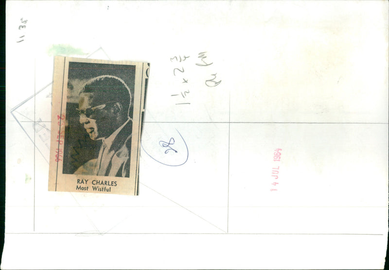 Ray Charles - Vintage Photograph