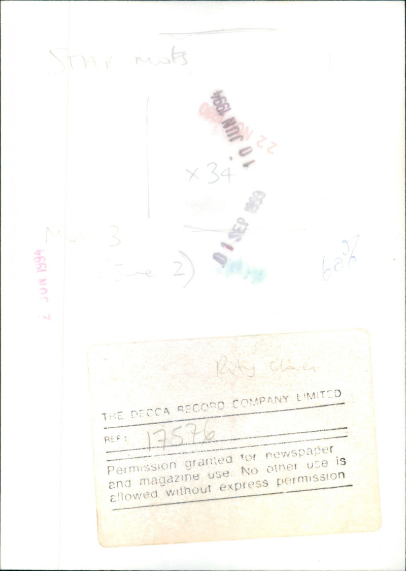 Ray Charles - Vintage Photograph