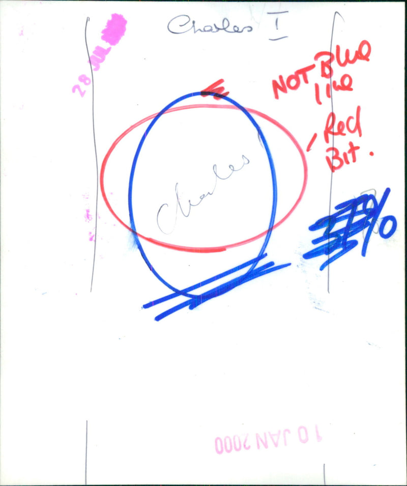 King Charles I - Vintage Photograph