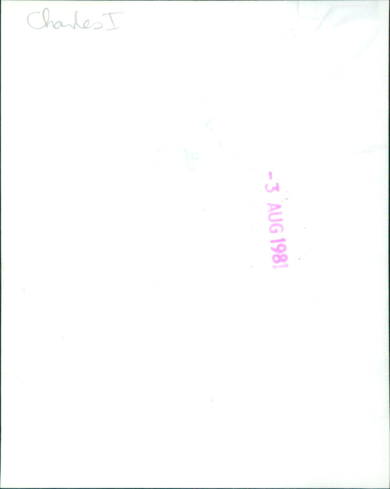 King Charles I - Vintage Photograph