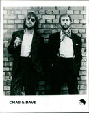 Music groups Chas & Dave and Rainbow and the band XTC are featured on the cover of music magazines. - Vintage Photograph