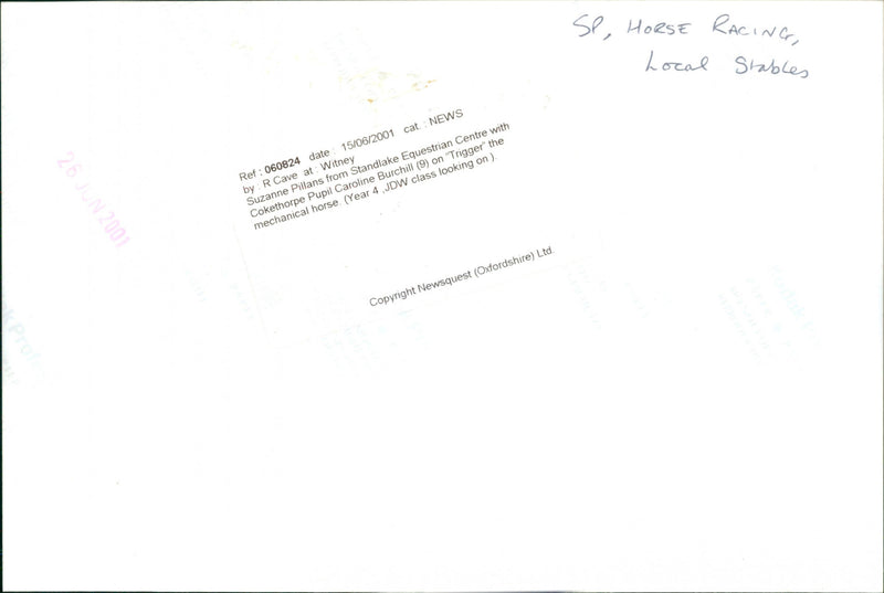 Suzanne Pillans, Caroline Burchill - Vintage Photograph